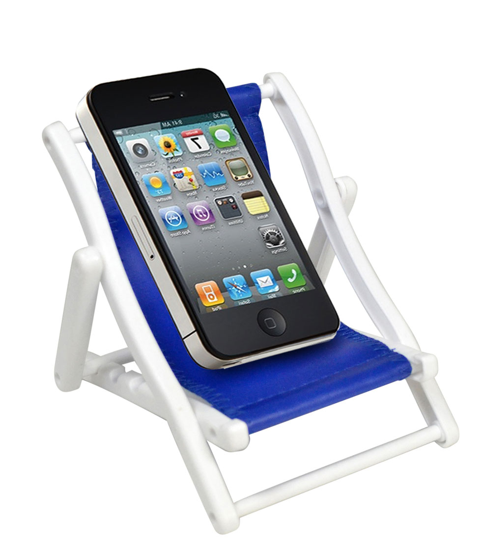 Creatice Beach Chair Cell Phone Holder Stand for Simple Design
