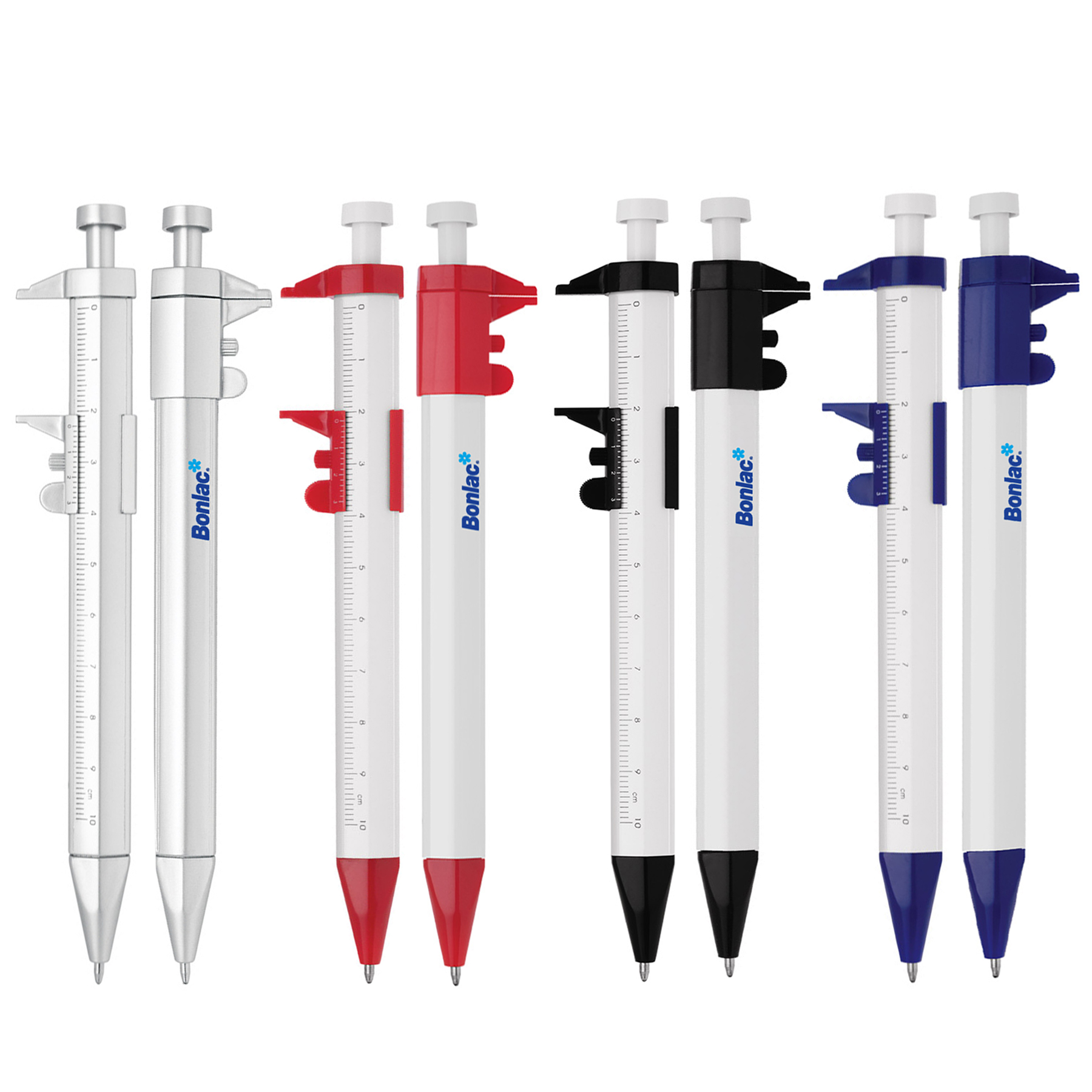 REINE 2 IN 1 BALLPOINT PEN/RULER