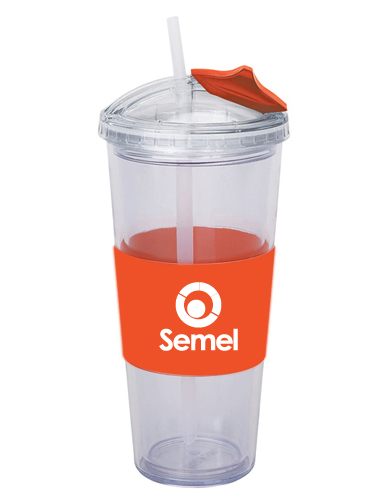 TUMBLER WITH STRAW