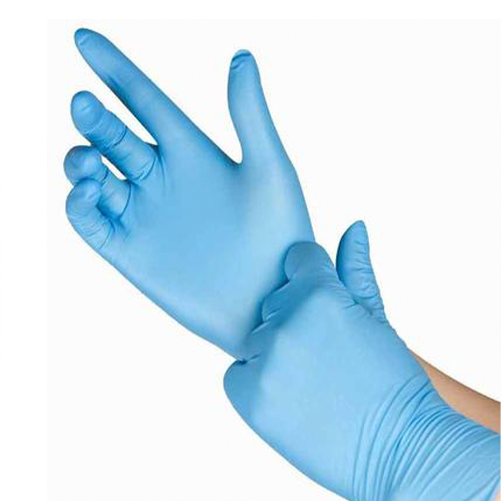 DISPOSABLE POWDER-FREE NITRILE EXAM GLOVES BOX/100