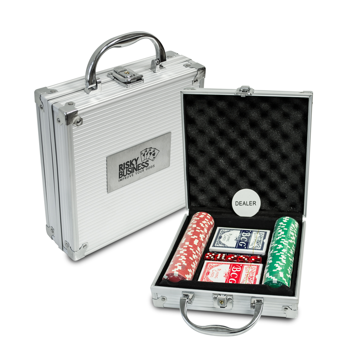 DELUXE 100 PIECE POKER SET