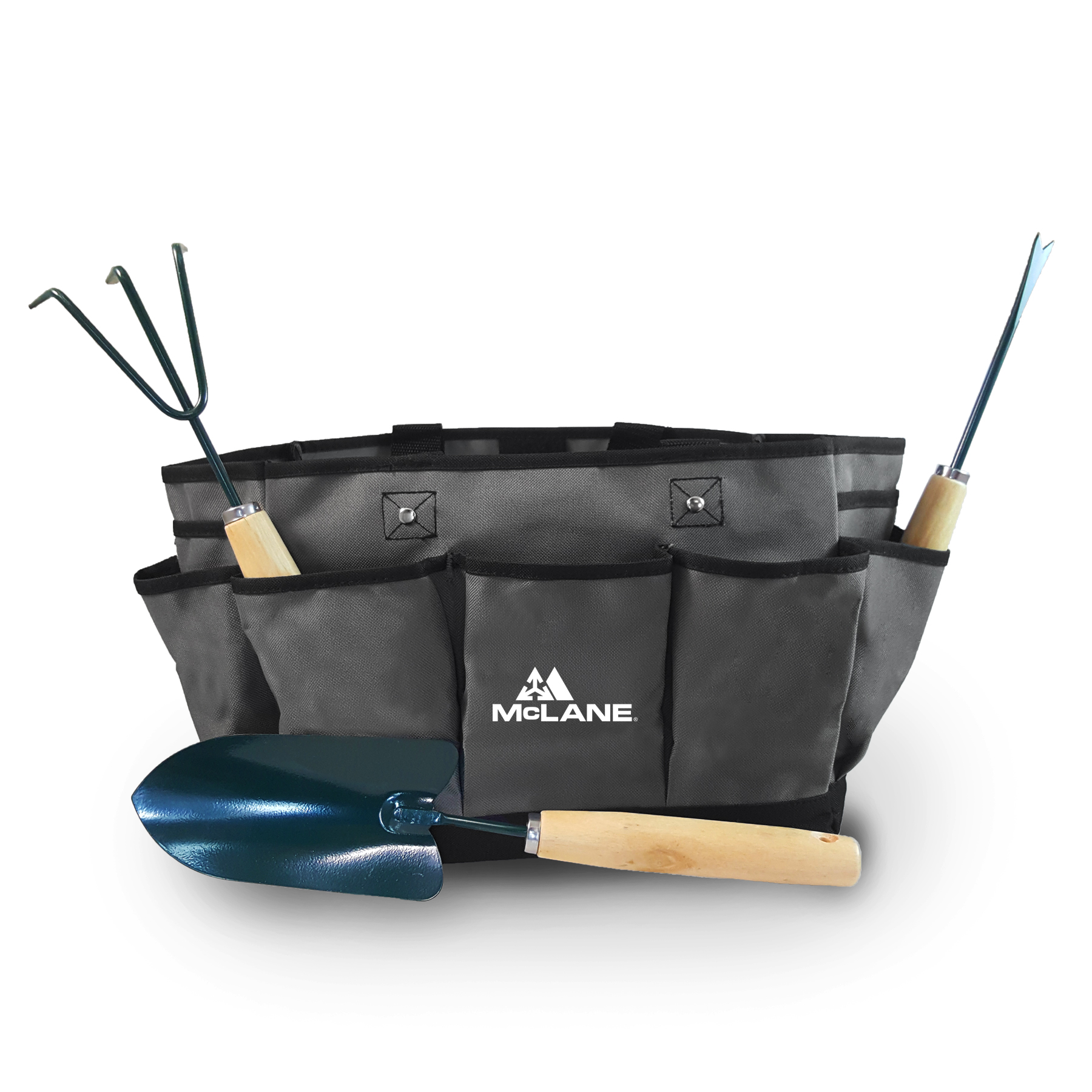 4 PC LARGE GARDENING SET WITH TOOL BAG