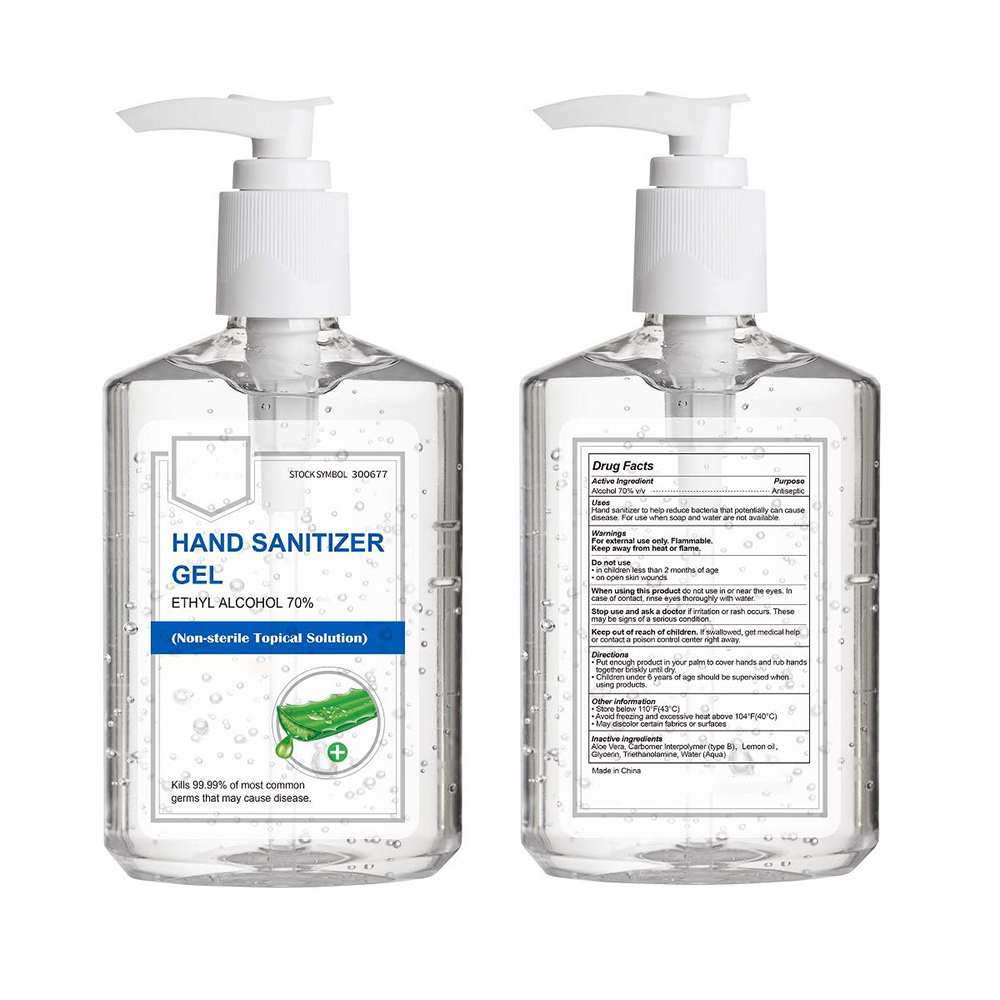 16OZ HAND SANITIZER PUMP - STOCK IN CA