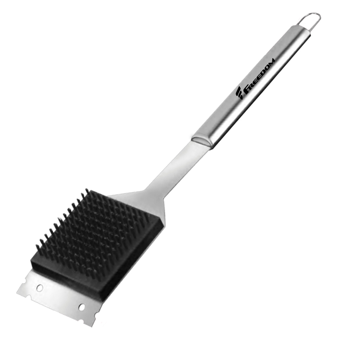 OVERSIZED STAINLESS STEEL BARBEQUE GRILL BRUSH