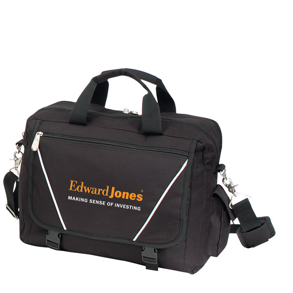 DUAL COMPARTMENT COMPUTER BRIEFCASE
