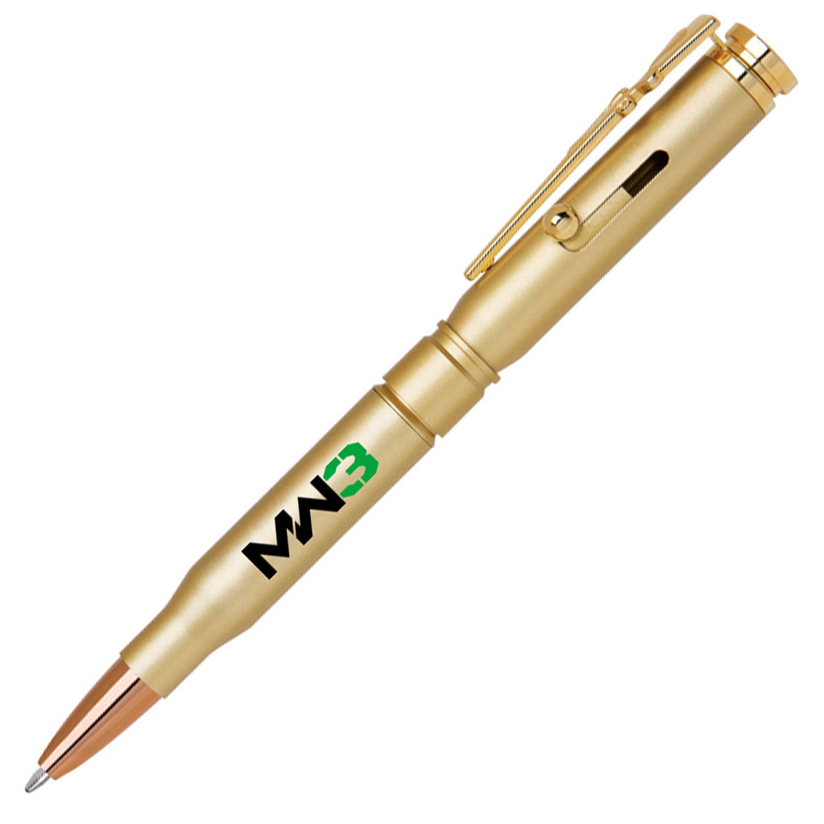 RIFLE BRASS BOLT BALLPOINT PEN