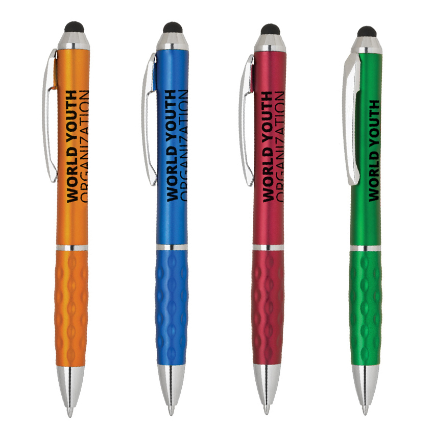 SMITH TWIST ACTION BALLPOINT PEN W/ STYLUS