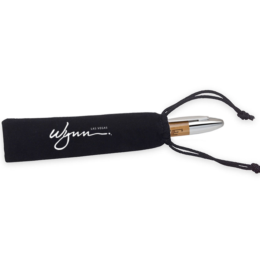 SINGLE PEN DRAWSTRING VELVET POUCH