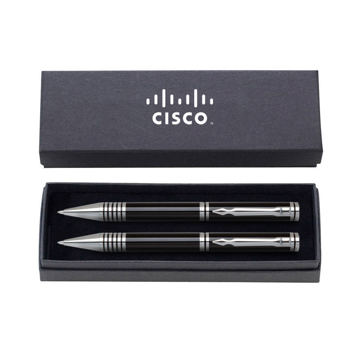 BLACK 2 PC GIFT BOX (DOUBLE)