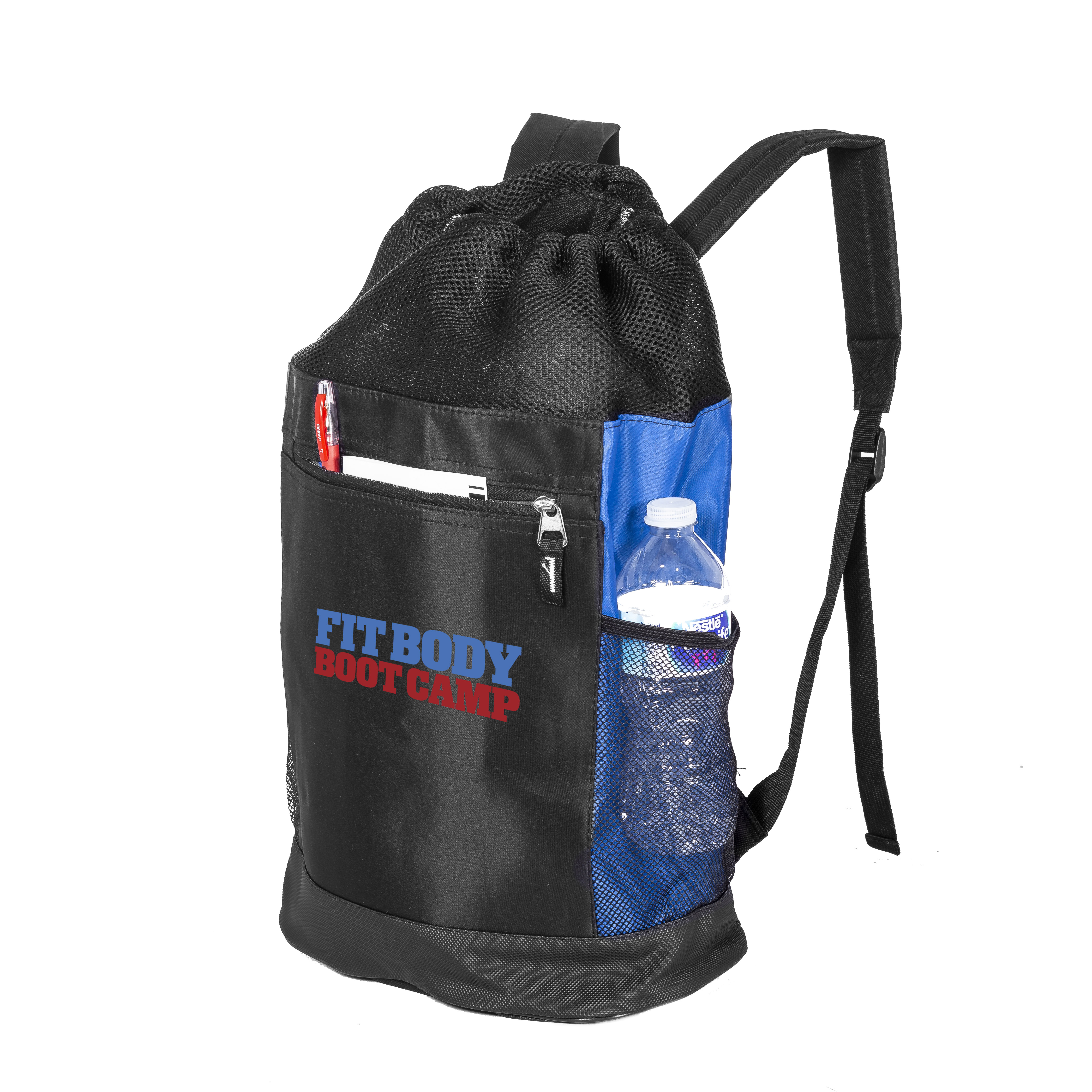 12” CAMERON MICROFIBER DRAWSTRING BACKPACK