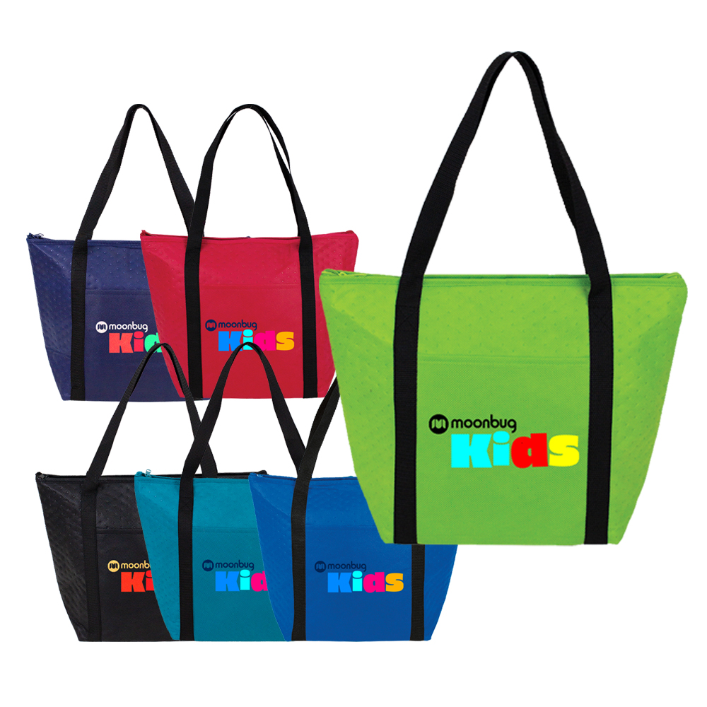 INSULATED ZIPPER COOLER TOTE 