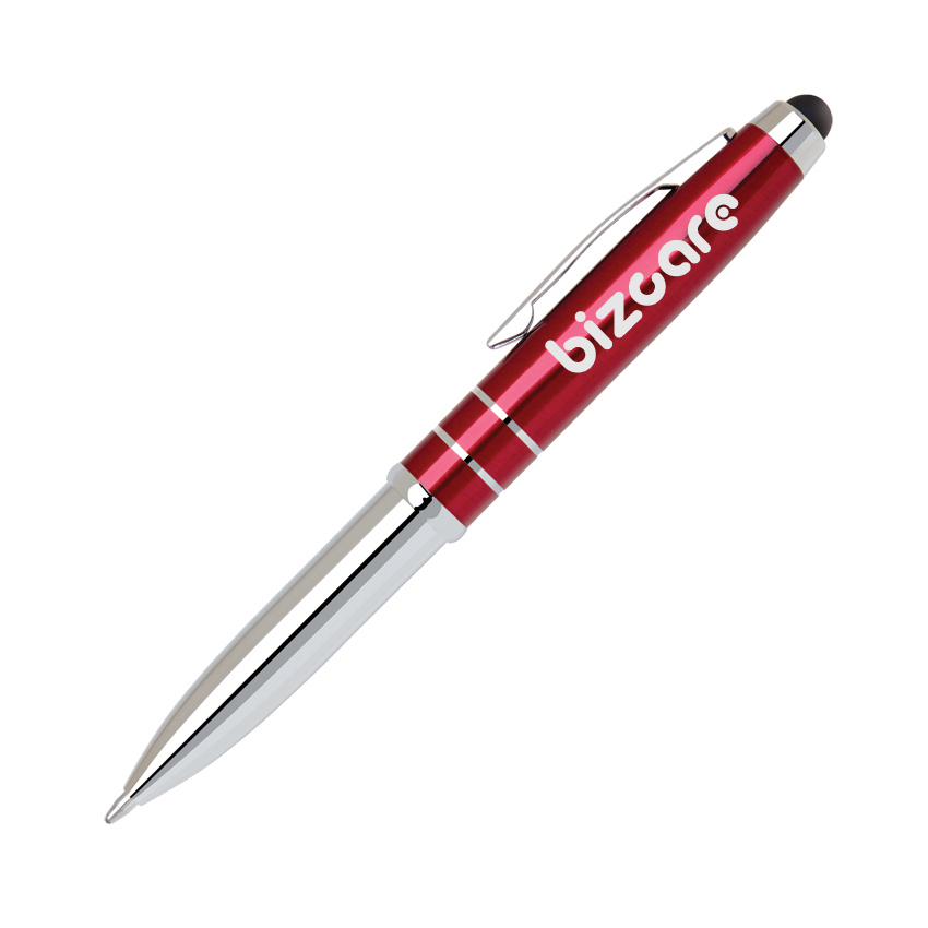 ISAAC STYLUS BALLPOINT PEN W/ LIGHT