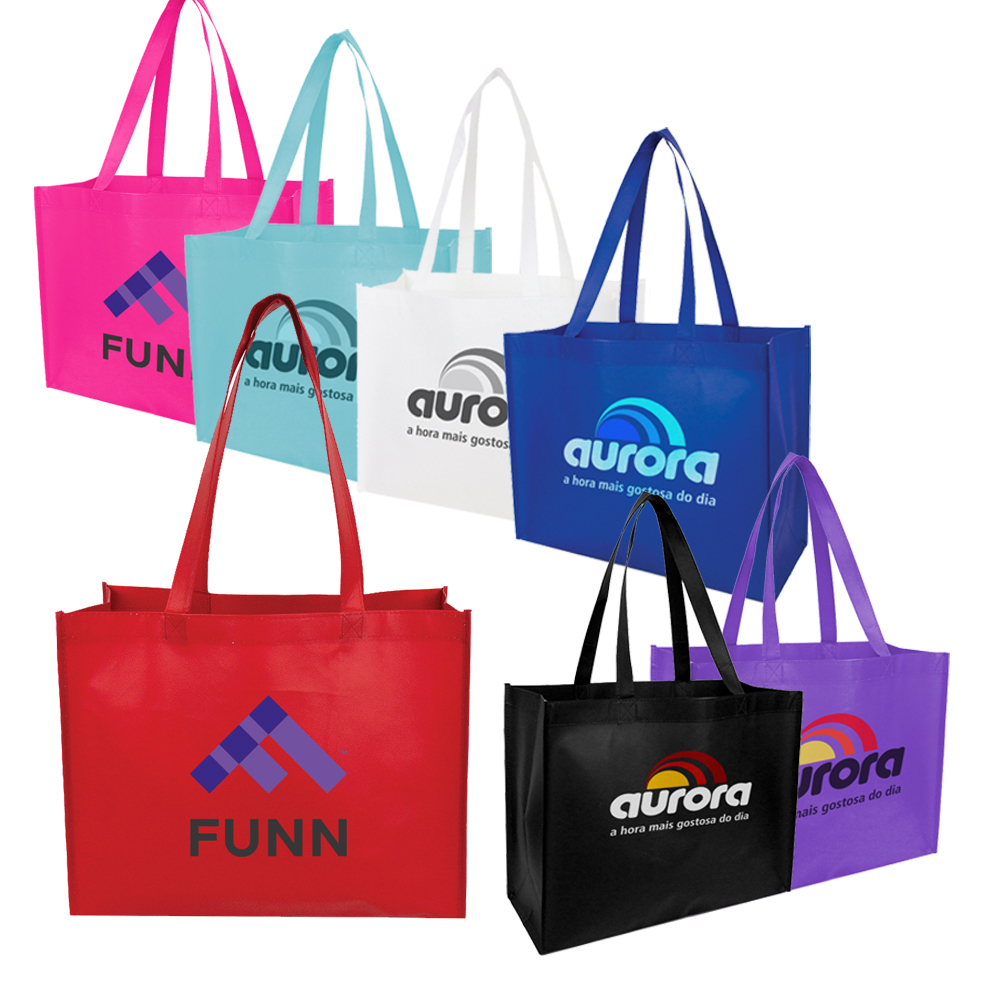 CONVENTIONAL MEDIUM SHOPPING LAMINATED TOTE