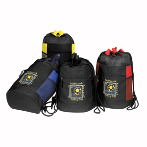 MESH DRAWSTRING TOTE