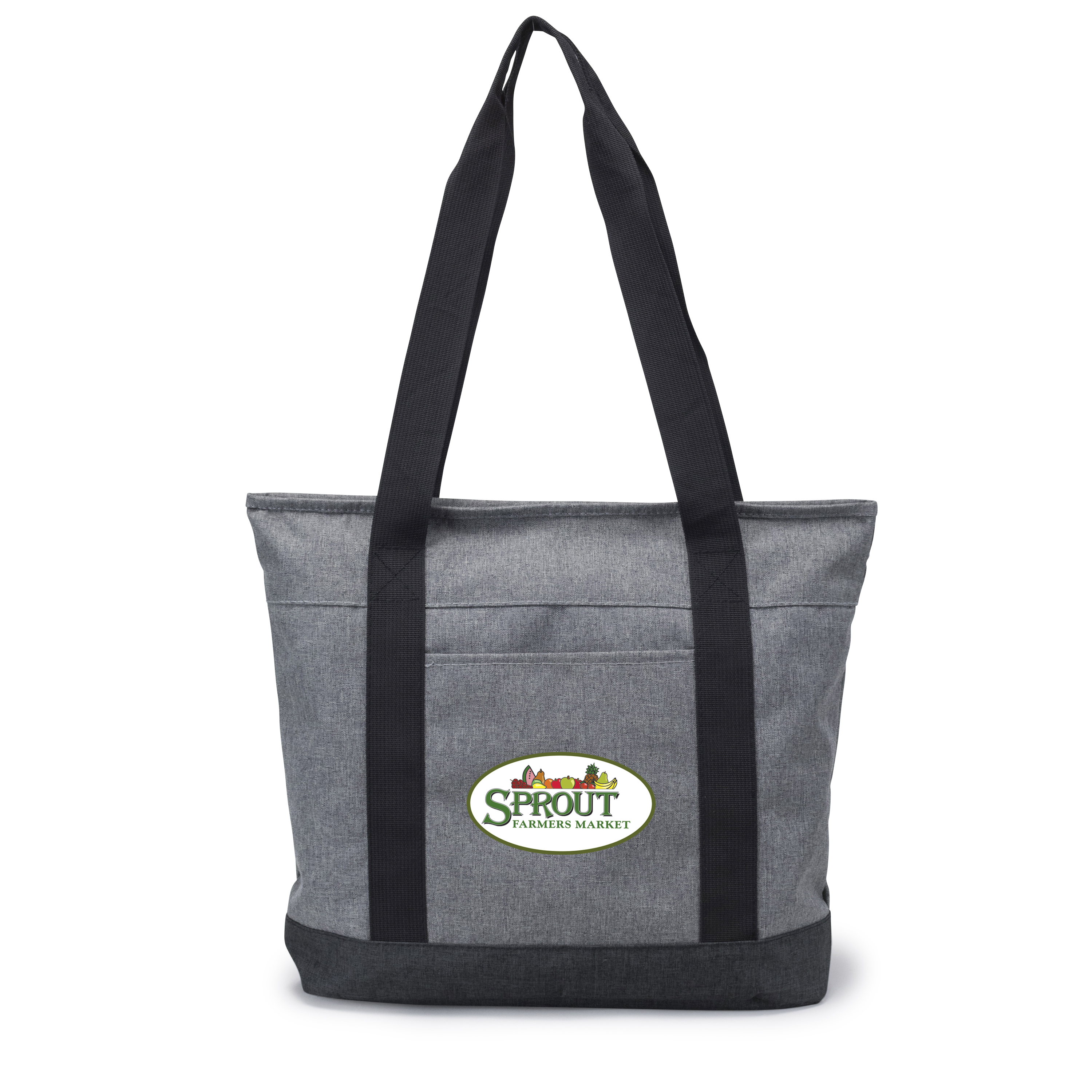JEAN ZIPPERED TOTE BAG